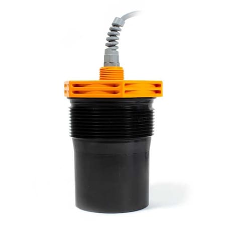 Apg Ultrasonic Level Sensor 1.25-50ft range, 3in MNPT, 4-20mA w/ 2 NPN Outputs, M12 electrical connector IRU-3435-M